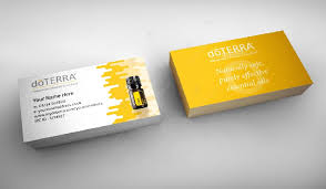 Personalized doterra business cards *the front card: DÅterra Business Cards Design 1d Essential Oil Supplies