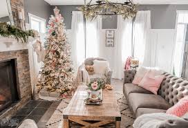 Out of many contemporary kinds of furniture one is a mirrored style. Romantic Christmas Living Room The Christmas Canadian Bloggers Home Tour Hop The Diy Mommy