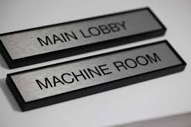 Custom Office Nameplate With Frame 9 X 2 Office Door Office Door Name Plates Office Signage