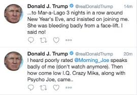 Vinicius vasconcelos • skrobblar sedan 5 jul 2006. Judd Legum On Twitter 2 Trump S Most Vicious Personal Attacks Are Always Saved For Women Here He Calls Mika Brzezinski Stupid Crazy And Mocks Her Face