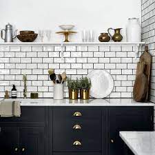 Nothing beats the stark contrast of black grout with a white subway tile. 19 Ways To Use Subway Tile In The Kitchen
