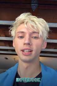 Birthday Reminder : Troye Sivan Notebook 105 pages , 6x9inch Lined Notebook  Gift Ideas