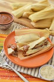 Cooking pots or tamale cans with lids note: Shredded Beef Tamales With Mole Sauce Nibbles And Feasts