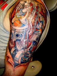 Gallery For Gt Cartoon Hot Rod Tattoos Hot Rod Tattoo Sleeve Tattoos Tattoos
