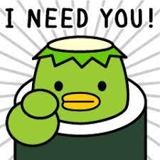 かっぱまきさん その1 おかっぱ lineスタンプ まき