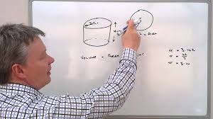 How To Calculate The Volume Of A Cylinder Youtube