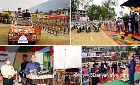 Check out the latest मंडी न्यूज़ headlines State Celebrates Himachal Day With Fervor Cm Presides Over State Level Function At Padhar In Mandi District