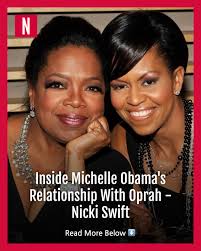 Despite their frequent public appearances together, rumors once buzzed  about a possible rift between former first lady Michelle Obama and Oprah  Winfrey.