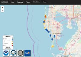Red tides do happen in the area, but this year's incident is so serious that it is causing some experts to wonder if a pollution accident at a former fertilizer plant called piney point could be a reason it is so bad. Experimental Red Tide Respiratory Forecast Gcoos Gulf Of Mexico Coastal Ocean Observing System