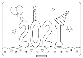 Get this free chinese new year coloring page and many more from primarygames. Printable 2021 Happy New Year Coloring Pages