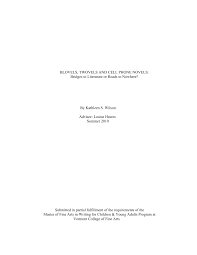I nak you rasa bagaimana sakitnya bila suami you dirampas orang lain. Pdf Blovels Twovels And Cell Phone Novels Bridges To Literature Or Roads To Nowhere