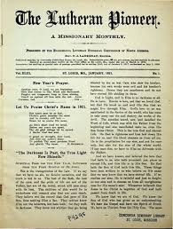 The Lutheran Pioneer 1921 by hasse_library