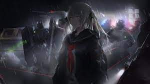 1920x1080 hd background images red. Anime Girl Wallpaper 1920x1080 Dark Anime Wallpaper 4k Novocom Top
