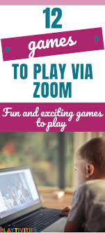 Get zoom app for mobile phone. Games To Play Via Zoom With Kids Playtivities