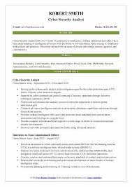 Entry Level Cyber Security Resume With No Experience Inspirational Cyber Security Analyst Resum Business Analyst Resume Teacher Resume Examples Resume Examples