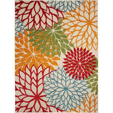 Check spelling or type a new query. Nourison Aloha Green Indoor Outdoor Area Rug Common 3 X 4 Actual 2 67 Ft W X 4 Ft L In The Rugs Department At Lowes Com