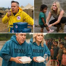 In the pitch-black chaos of the Texas floods, Greg Gutfeld and Karoline  Leavitt navigated a shaky canoe through the raging currents of the  Guadalupe River. Rain pounded down, but their eyes burned