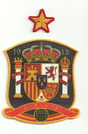 Parche escudo termoadhesivo selección española. Parche Bordado Y Textil Seleccion Espanola Y Estrella 9cm X 10cm Los Parches