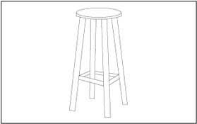Use these images to quickly print coloring pages. Furniture Coloring And Tracing Pages