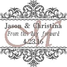 When personalizing your needlework project, using the right find over 30 readable cross stitch alphabet patterns that you can make your own! 39 Wedding Cross Stitch Patterns Ideas Wedding Cross Stitch Wedding Cross Stitch Patterns Cross Stitch Patterns