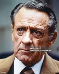 American actor William Holden , as Richard Thorn in the film 'Damien:...  News Photo