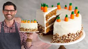 Add to creamed mixture alternately with eggs, beating well after each addition. Carrot Cake Recipe Preppy Kitchen
