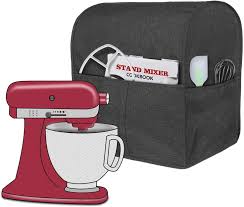 Largest selection · up to 4 cover collections · award winning service Amazon Com Homai Dust Cover Compatible With Tilt Head 4 5 5 Quart Kitchenaid Stand Mixer Cloth Cover With Pockets For Extra Attachments Black Home Kitchen