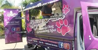 The mobile pet groomer of today will have a van completely equipped with the necessary equipment and tools to provide all of your pet grooming needs. Royal Paws Mobile Grooming Pet Health Care