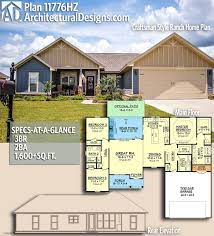 Maybe you would like to learn more about one of these? Plan 11776hz Craftsman Style Ranch Home Plan In 2021 Ranch House Plans Craftsman House Plan Craftsman Style Ranch Homes