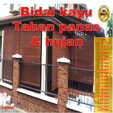 We did not find results for: Bidai Kayu Wooden Blinds Blind Wood Tahan Panas Dan Hujan 9 X 6 Kaki Lazada