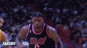 The best gifs are on giphy. Lebron James Throws Down Monster Dunk Gif