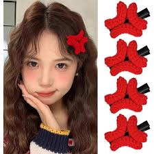 Haakong 16Pcs 4 Color Wings Hair Clips Angel Hairpin Kawaii Hair  Accessories Cosplay Plush Cartoon Hair Clips : Amazon.com.au: Beauty