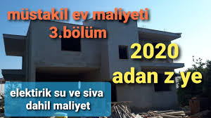 İnşaat metrekare maliyet bedelleri de bu kategori ve sınıflara göre belirleniyor. Mustakil Ev Maliyeti 3 Bolum Mustakilevsivamaliyeti Betonarmemaliyeti Youtube