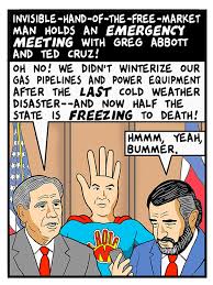 Greg abbott is battling the coronavirus with one hand and his party's lunatic fringe with the other. Messing With Texas The Nib
