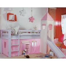 In 2 ausführungen, liegefläche je 90/200 cm, buche natur oder weiß lackiert, trennbar in 2 einzelbetten bei otto. Vorhangset Fur Spielbett Kim Alex Mit Turm Rosa Weiss Relita Mytoys