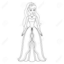 Check spelling or type a new query. Illustration Of Beautiful Princess Coloring Book Page Royalty Free Cliparts Vectors And Stock Illustration Image 37064238