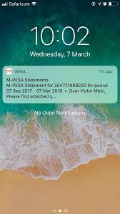 Check spelling or type a new query. How To Get Your Mpesa Statement Via Email 2020