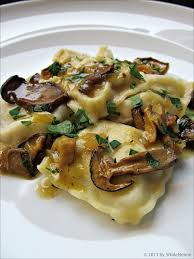 Wildes Poulet Pilz Ravioli Ravioli Rezept Pilzravioli Ravioli