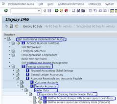 Define Account Groups With Screen Layout Accounting Sap Netweaver Sap