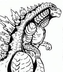 Printable godzilla coloring pages are a fun way for kids of all ages to develop creativity, focus, motor skills and color recognition. Godzilla Coloring Pages For Kids Educative Printable Coloring Home