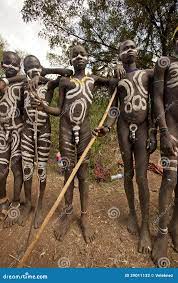 Omo Valley, South Ethiopia, Africa - Mursi Tribe Editorial Photography -  Image of native, scarification: 39011132