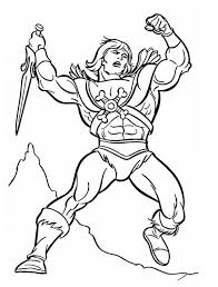 With help from her friends she fights to restore balance to the world. He Man From She Ra Princess Coloring Page Free Printable Coloring Pages For Kids