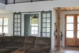 2020 popular 1 trends in home improvement, consumer electronics, lights & lighting, home & garden with barn door doors and 1. Double Sliding Barn Doors For The Office Domestic Imperfection