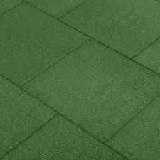 Unglasierte fliesen gibt es mit geschlossener und. Vidaxl Fallschutzfliesen 6 Stk Gummi 50 X 50 X 3 Cm Grun Gitoparts