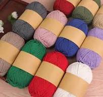 Amazon.com: 100g/roll Thick Coarse Linen Thread Hollow ...