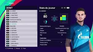 Artem dzyuba, azmoun, wilmar barrios, duglas santos (barchasi — zenith), grzegorz krychowiak, alexey miranchuk (barchasi — bu lokomotiv), ichida belgrade, nikola vlašić. Efootball Pes 2021 Official Zenit Players Ratings Dzyuba Malcom Ivanovic Youtube