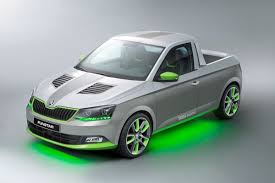 The 2010 skoda fabia ii rs 1.4 tsi 180hp dsg 7 vel. Skoda Fabia Funstar Der Pickup Wird Gebaut Speed Heads