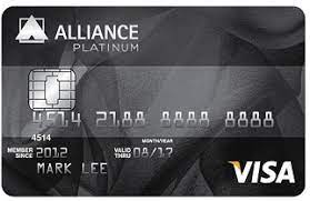 Bank rewards card ($25 minimum redemption). Bolehcompare Alliance Bank Platinum Card