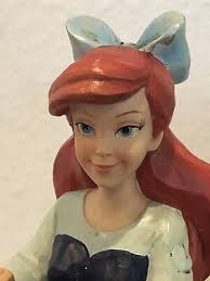 NEW JIM SHORE "WAITING FOR A KISS" DISNEY SHOWCASE ARIEL & ERIC FIGURINE  FIGURE