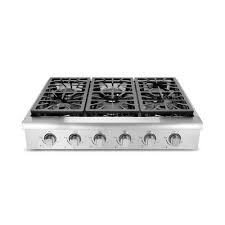 Thor Kitchen 36 In Gas Cooktop In Stainless Steel With 6 Burners Range Cooktop Gas Cooktop Cooktop
